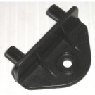 Drawer Front / Toe Kick / Fascia Mounting Bracket Plate Black Plastic (Set of 2) T3