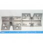 Steel Bed Slat Mounting Brackets 1-3/8" x 2-3/8" x 1"