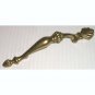 5-3/4" Antique Brass Finish Cabinet Door / Drawer Handle 3" CTC Screw Mounting