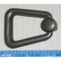Drop Pull Mission Style Gray Iron Finish for Cabinet Door / Drawer Handle