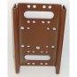 2 Pack 6" Double Bed Post Brackets For 2" Hook Slot Bed Plate/Rail 3-15/16"W
