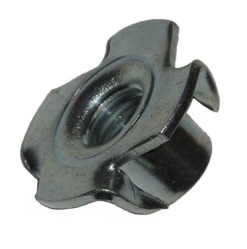 8mm Metric TNuts Prong Drive In Style 22mm Flange Diameter Steel 4