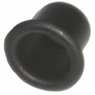 5mm Black Sleeve Grommet for Shelf Support Pin - Rest - Peg (100 Pack)