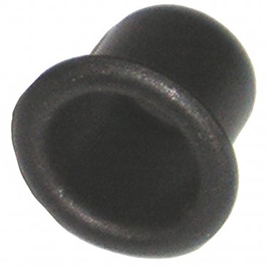 5mm Black Sleeve Grommet for Shelf Support Pin - Rest - Peg (100 Pack)