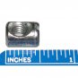 1/4" x 20 TPI Barrel Nuts 1/2" High 3/8" Diameter Diecast Cross Dowel Fastener (10 Pack)