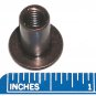 1/4" - 20 Dark Bronze Furniture Connector Cap Nuts 17mm Diameter Head, Hex Drive (4 Pack)