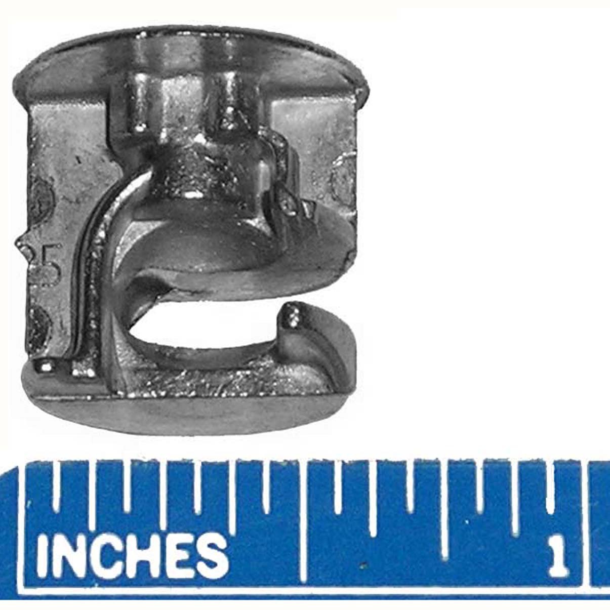 15mm x 14mm Rimmed Cam Lock Fasteners (4 Pk) Furniture Connectors Discs