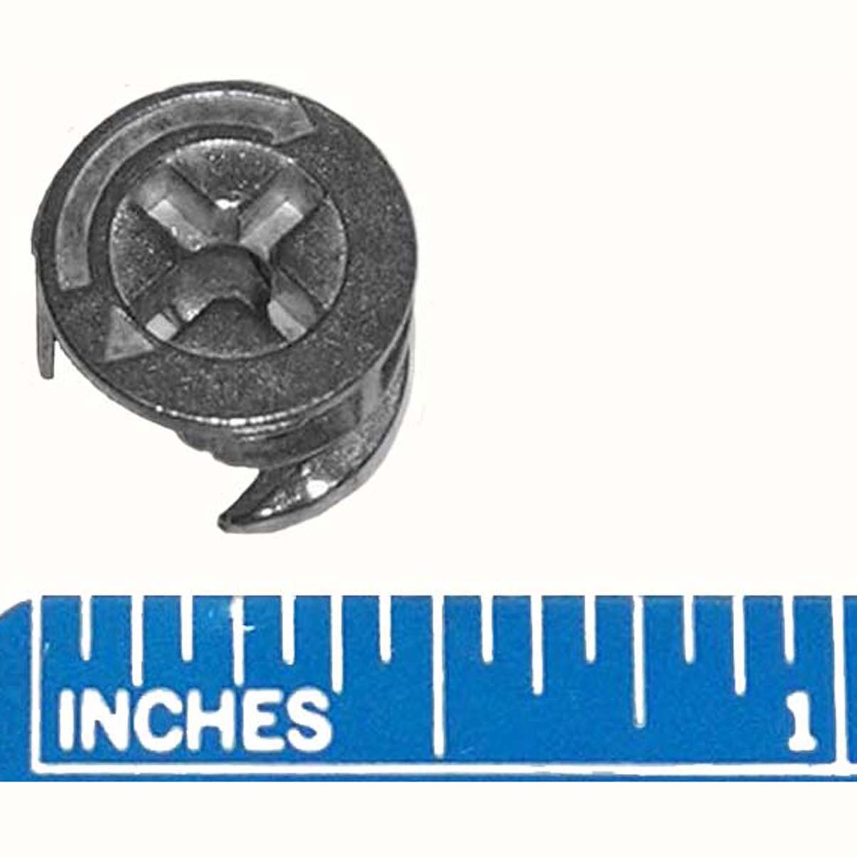 12mm x 10mm Small Cam Lock Fasteners Furniture Connectors (4 Pack) Made in Germany