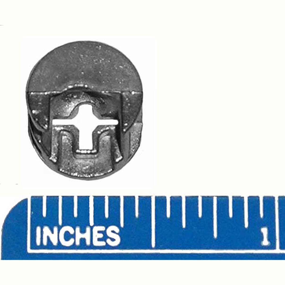 12mm x 10mm Small Cam Lock Fasteners Furniture Connectors (10 Pack) Made in Germany