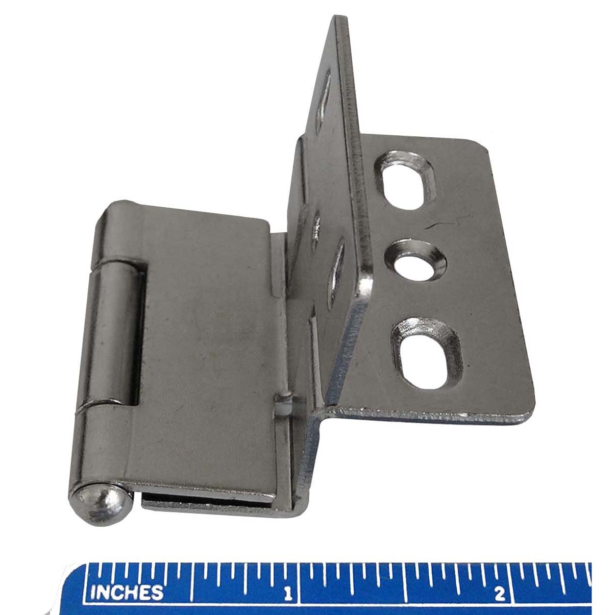 Entertainment Center Hinge 270* 5/8" Overlay 3/4" Door Nickel Finish