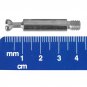 6mm x 34.5mm Cam Lock Dowel Pin, 42mm Overall Threaded M6 x 1.0, For Disc Furniture Connectors 10 Pk