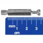 6mm x 34.5mm Cam Lock Dowel Pin, 42mm Overall Threaded M6 x 1.0, For Disc Furniture Connectors 4 Pk