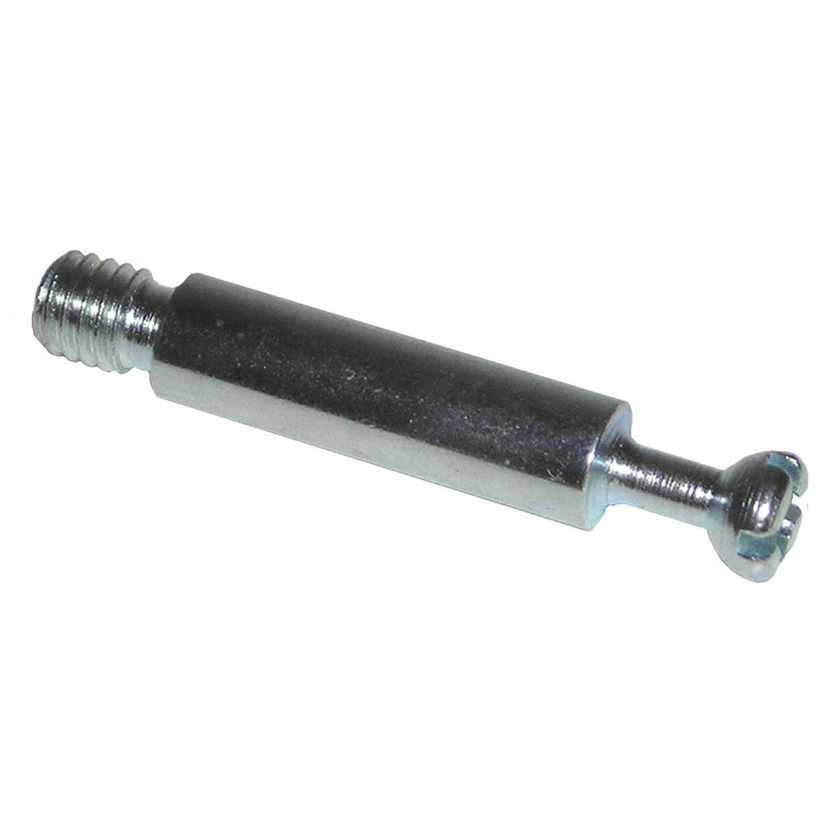 6mm x 34.5mm Cam Lock Dowel Pin, 42mm Overall Threaded M6 x 1.0, For