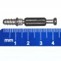 33mm (43.5 mm Overall) Dowel Pin Bolt For Cam Lock Disc Furniture Connectors (25 Pack)