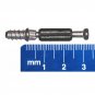 33mm (43.5 mm Overall) Dowel Pin Bolt For Cam Lock Disc Furniture Connectors (4 Pack)