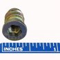 6mm M6 x 1.00 Threaded Wood Screw Thread Inserts with Flange 15mm Long 10 Pack