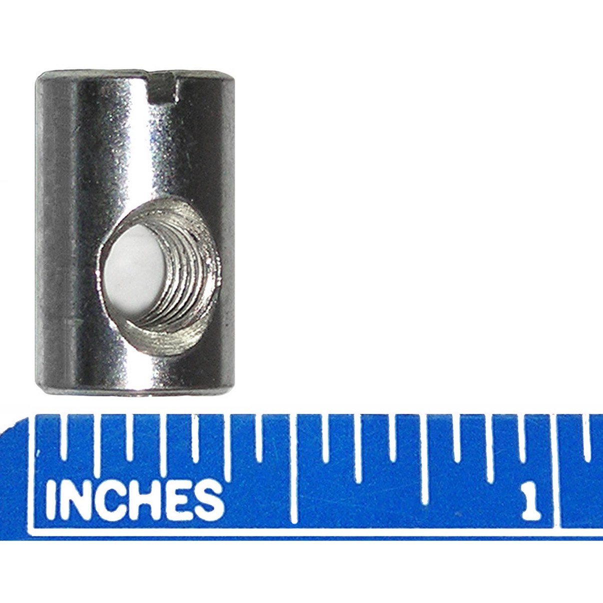 1/4" x 20 TPI Barrel Nuts 5/8" High 3/8" Diameter Cross Dowel Fastener