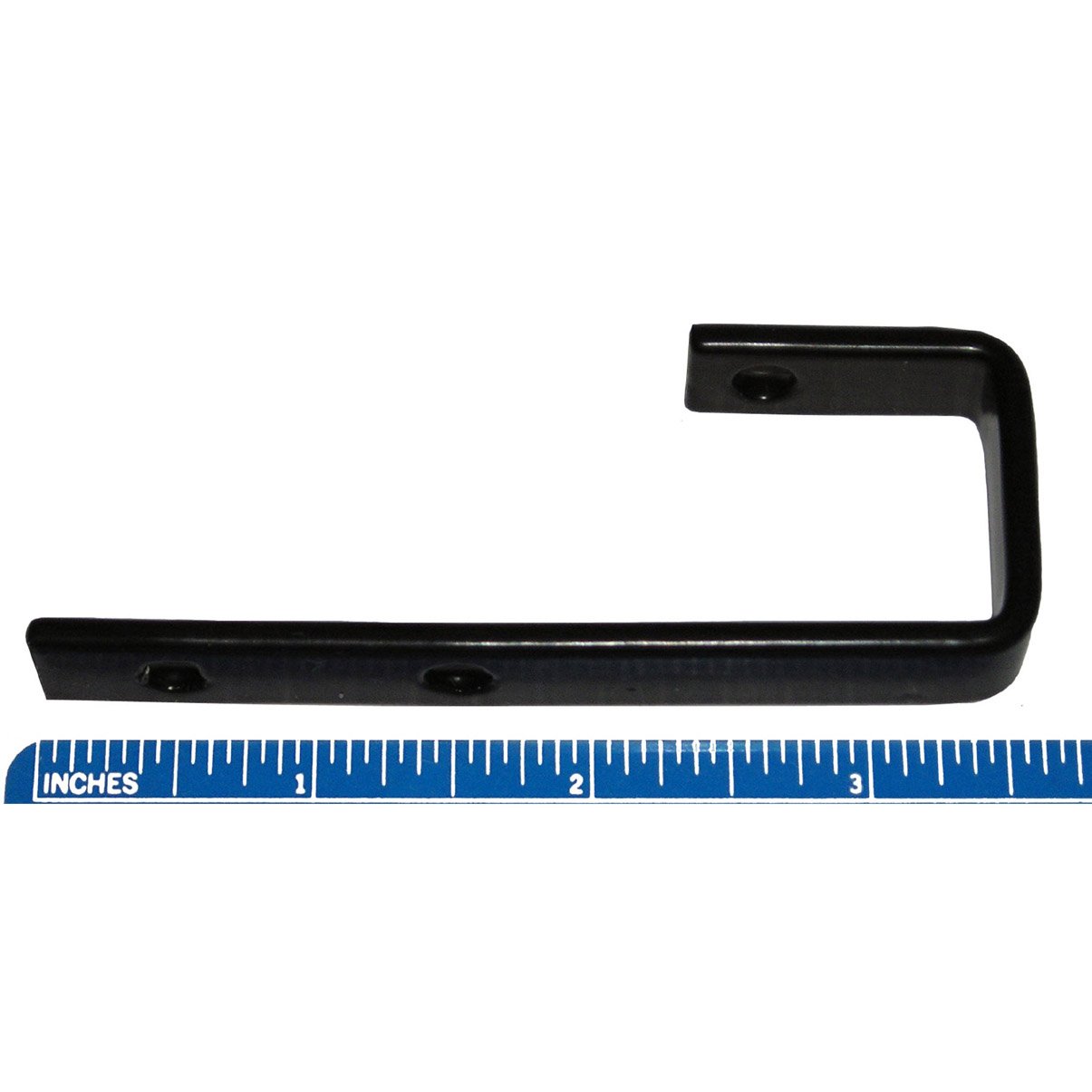 1" Bunk Bed Ladder Hooks 1/2"W x 39/16" Black Finish over 11ga. Steel