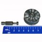 35mm Cam Disc Lock Furniture Connector Kit- 8mm x 28.5mm Dowel With Black Cover