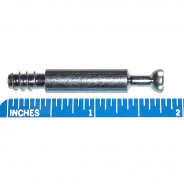 34.5mm (45.5mm Overall) Dowel Pin Bolt For Cam Lock Disc Furniture Connectors For 5mm Hole (4 Pk.)