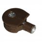 20mm Brown Quickloc Flanged Press In Fasteners For Face Boring Furniture Connectors (Set of 4)
