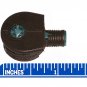 20mm Brown Quickloc Flanged Press In Fasteners For Face Boring Furniture Connectors (Set of 4)