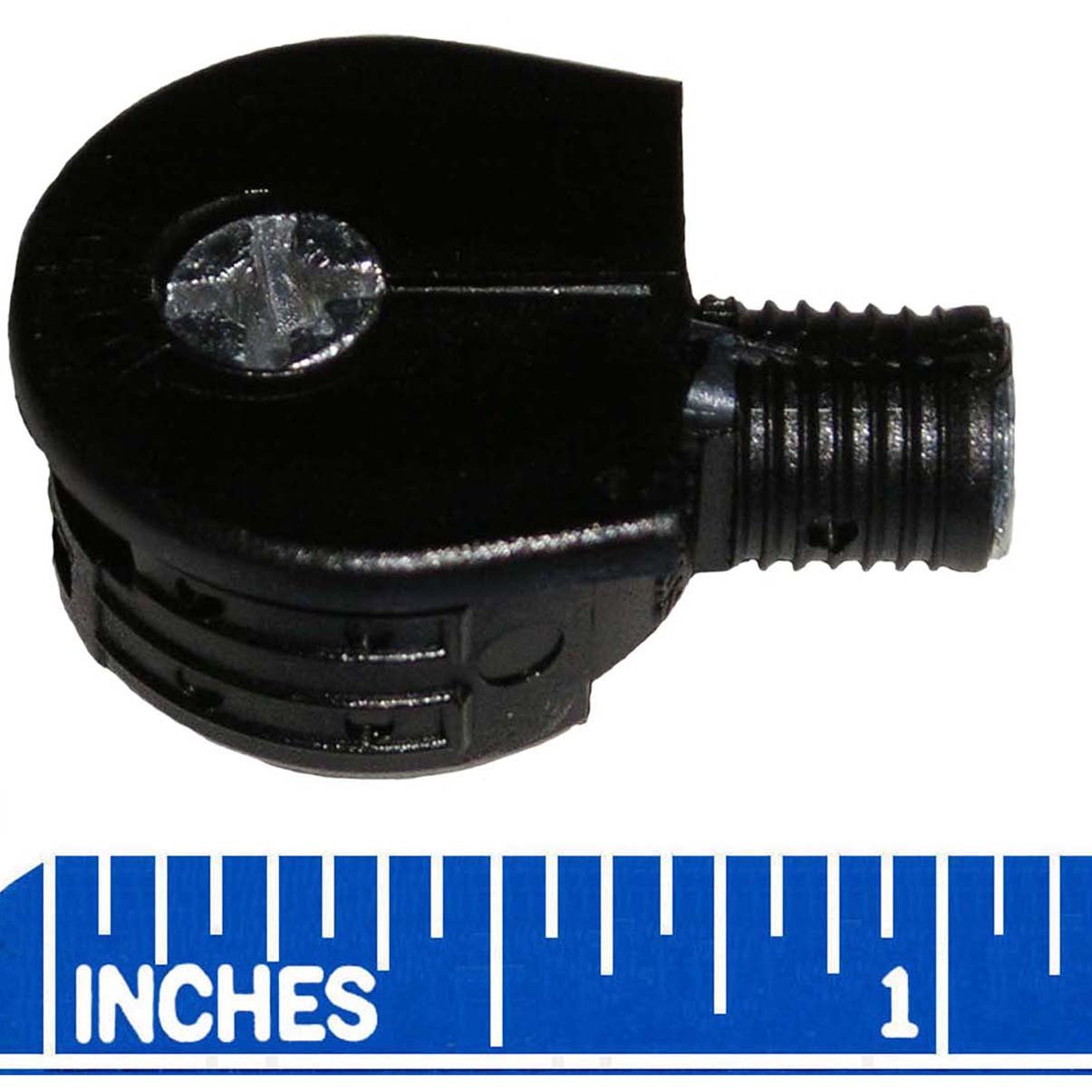 20mm Black Quickloc Flanged Press In Fasteners For Face Boring