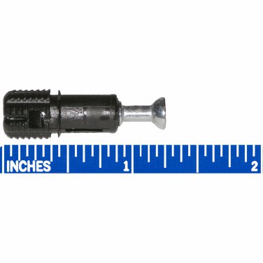 21mm (32.5mm Overall) Expanding Dowel Pin Bolt Cam Lock Disc Furniture Connectors 10mm Hole (10 Pk.)