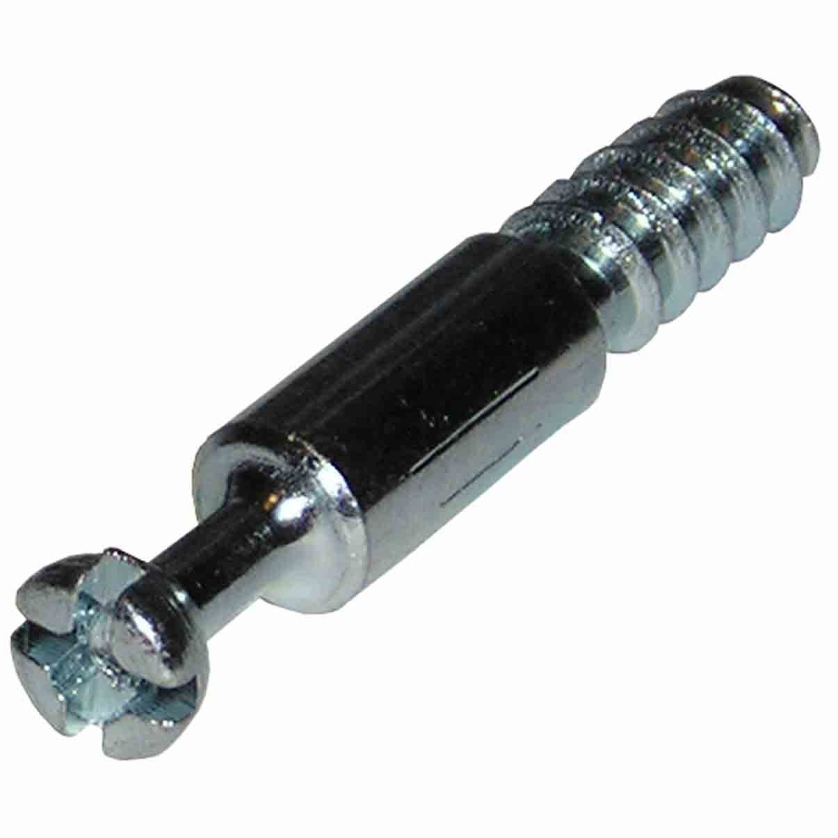 24.5mm (40mm Overall) Dowel Pin Bolt For Cam Lock Disc Furniture