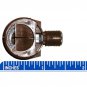 Brown Quickloc Flanged Fasteners for Face 25mm Boring Furniture Connectors (Set of 4) Sauder Titus