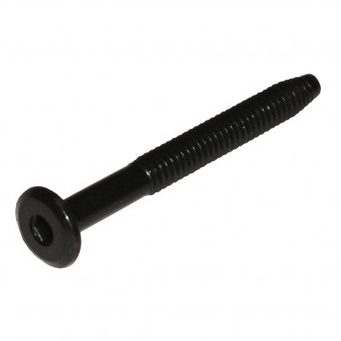 1/4" - 20 TPI x 60mm Black Hex Drive 13mm Flat Pancake Head Furniture Screw Bolt 2-3/8" 15 Pack