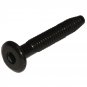 1/4" - 20 TPI x 40mm Black Hex Drive 13mm Flat Pancake Head Furniture Screw Bolt 1-37/64" 10 Pack