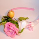 Spring Rose Bow Headband