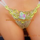 Sequin applique&silver  SHIP SAME DAY  SALE SEXY THONG