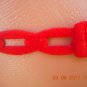 Red with VELVET strings  SHIP SAME DAY  SALE SEXY THONG