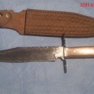 Custom hand made damascus knife