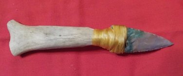 #33  /  Arrowhead Mule Deer Tine Knife
