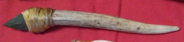 #39  /  Arrowhead Mule Deer Tine Knife