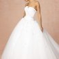 Ball Strapless Beading Wedding Dress