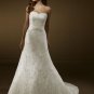A-Line Sweetheart Neckline Strapless Wedding Dress Bridal Gown