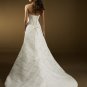 A-Line Sweetheart Neckline Strapless Wedding Dress Bridal Gown
