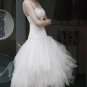2011 New Design Tea-Length Sweetheart Neckline Custom Made Wedding Dress Bridal Gown Evening Dress