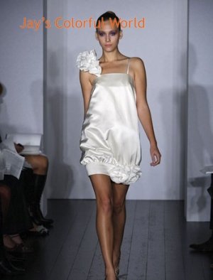 Amsale Hot Mini Custom Made Wedding Dress Bridal Gown Evening Dress