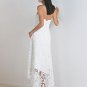 Tea-Length Lace Custom Made Wedding Dress Bridal Gown Evening Dress
