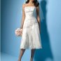 Summer Wedding A-line Straight Neckline Appliques Beading Wedding Dress Bridal Gown
