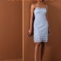 Spaghetti Strap Short  Bridesmaid Dress Evening Dress