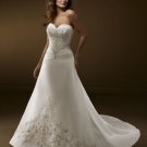Sweetheart Neckline Strapless Wedding Dress Bridal Gown