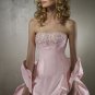 Pick-up Embroidery and Beads Taffeta Wedding Dress Bridal Gown
