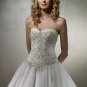 Ball Tuller Sweetheart Neckline Strapless Embroidery Beading Train Wedding Dress Bridal Gown