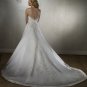 Halter Neckline Backless Embroidery Beading Wedding Dress Bridal Gown